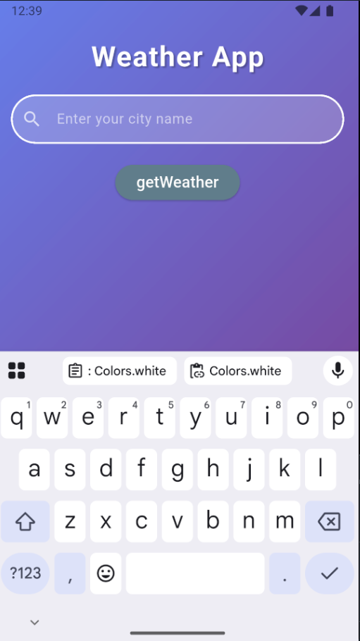 WeatherApp